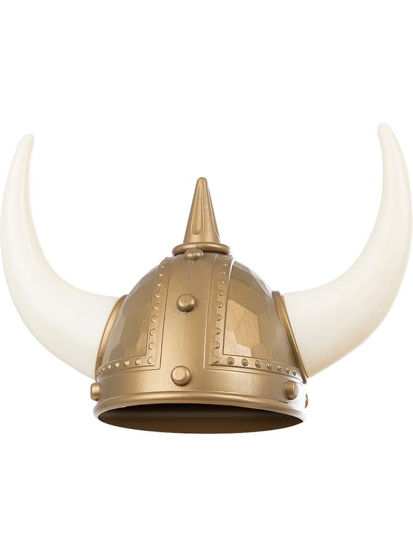 FUNIDELIA Viking Hjälm för dam och herr - Storlek: 0 - Grå / Silver