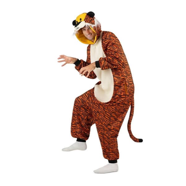 Kostume til voksne My Other Me Tiger Orange - S/M