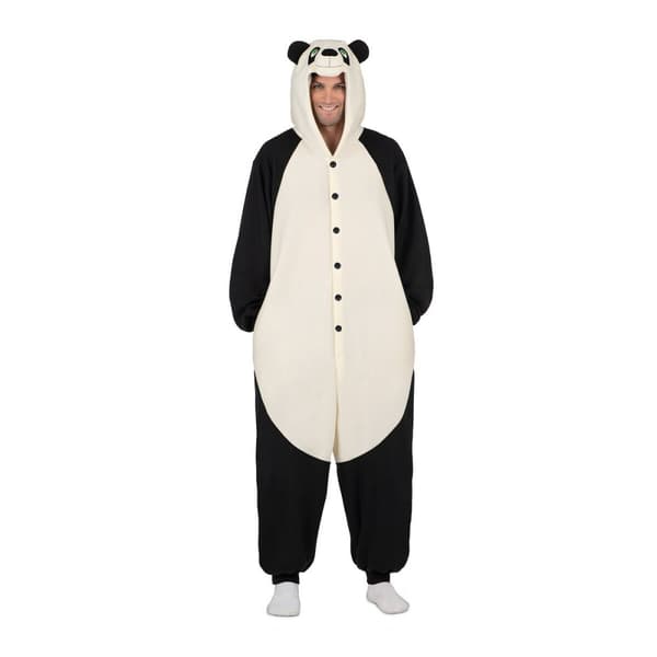 Kostume til voksne My Other Me Pandabjørn Hvid Sort - S/M