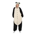 Miniatyrbillede 7 af 11: Kostume til voksne My Other Me Pandabjørn Hvid Sort - S/M