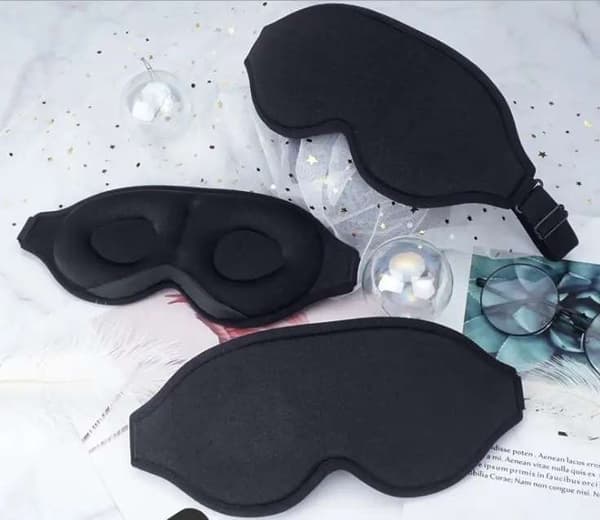 Innovativ søvnmaske, lysblokkerende øyemaske for søvn, lur, meditasjon, reiser