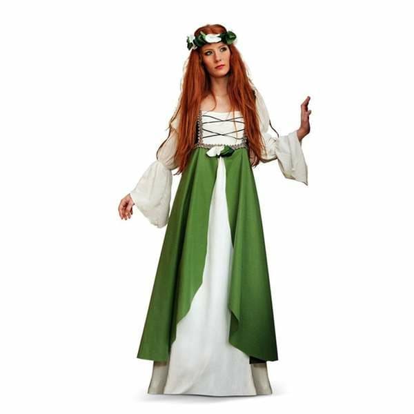 Kostume til voksne Limit Costumes Clarisa Middelalder dame - S