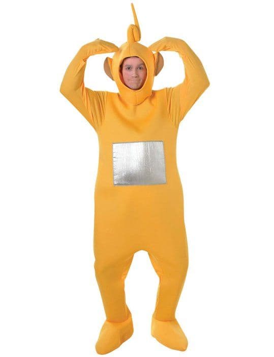 Laa-Laa Teletubbies vuxen kostym - RUBIES - Gul - 100% polyester - Teletubbies licens
