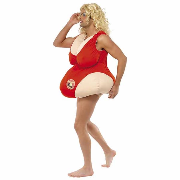 Baywatch Fyllig Maskeraddräkt - Onesize
