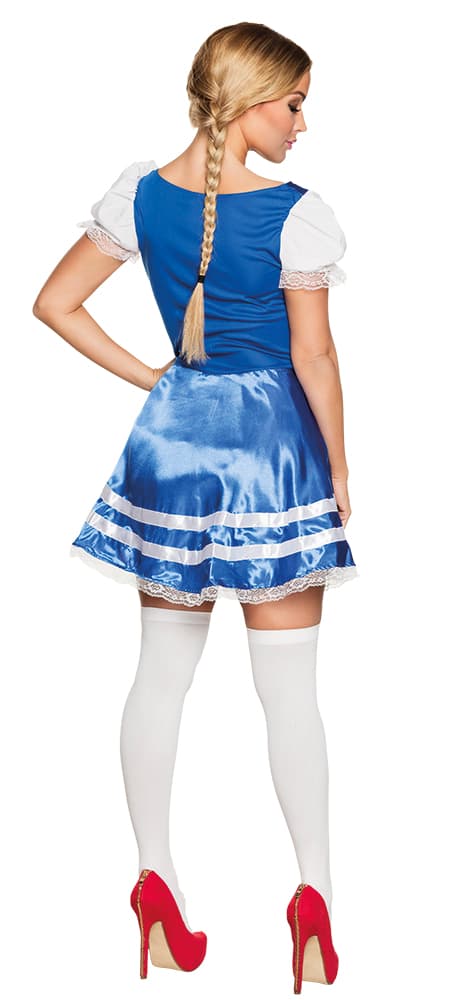 Tyrolerklänning Helena Blå Oktoberfest