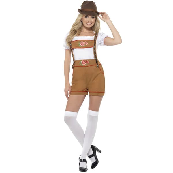 Sexig Otktoberfest/Tyrolermaskeraddräkt Dam
