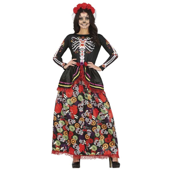 Day Of The Dead Catrina Klänning M