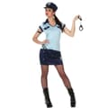 Miniatyrbillede 2 af 4: Kostume til voksne 2786 Politidame (XL)