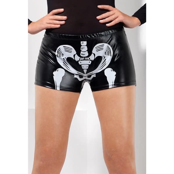 Skelett Hot Pants