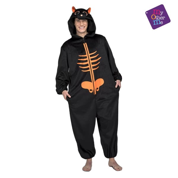Kostume til voksne My Other Me Orange Skelet - 10-12 år