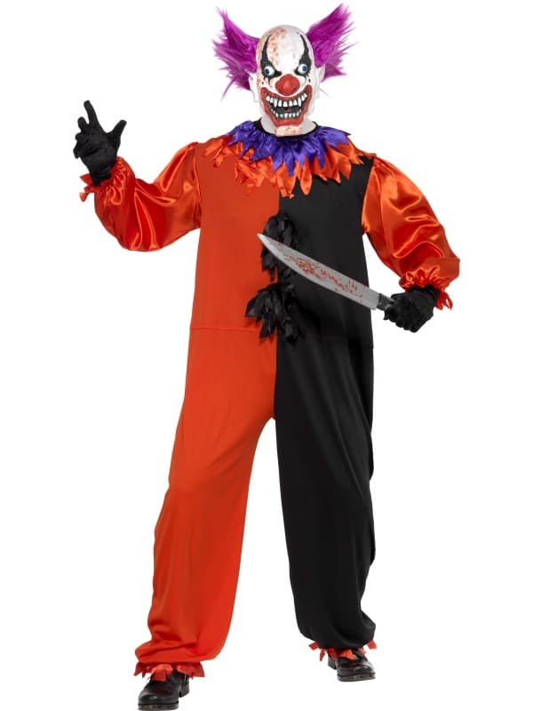LÄSKIG ELAK CLOWN-DRÄKT