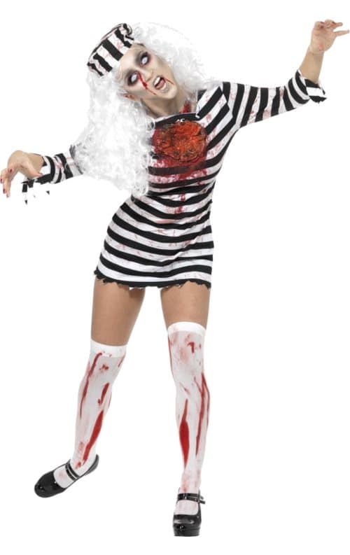 Zombiefangekostyme XS
