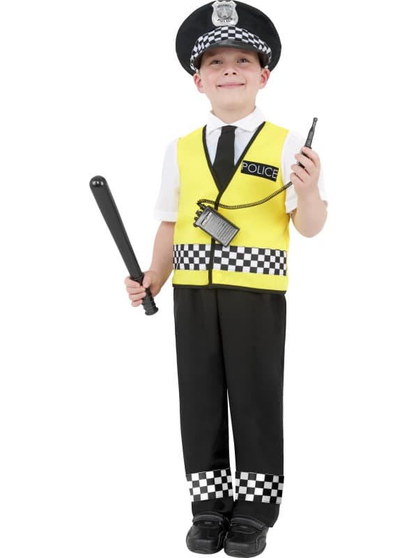 Polispojke-dräkt L