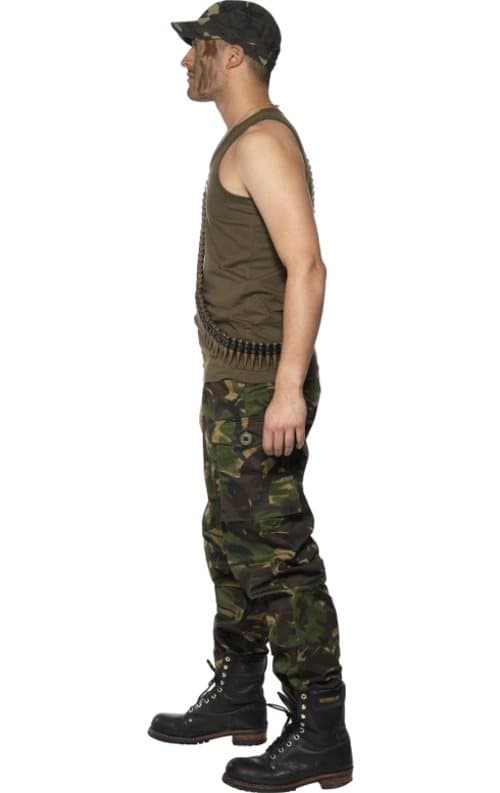 Khaki Kamouflagedräkt herr