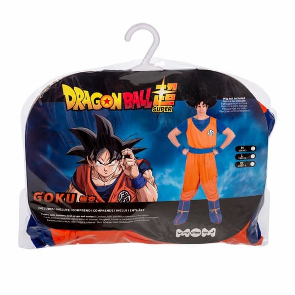 Kostume til voksne My Other Me Goku Dragon Ball 5 Dele - XL