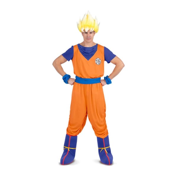 Kostume til voksne My Other Me Goku Dragon Ball 5 Dele - XL