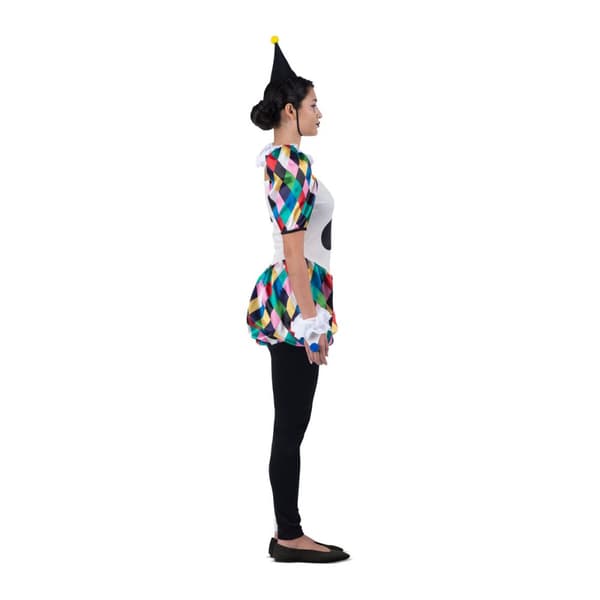 Kostume til voksne My Other Me Harlekin 6 Dele Dame - M