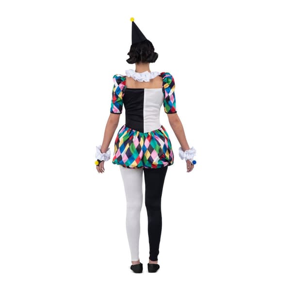 Kostume til voksne My Other Me Harlekin 6 Dele Dame - M