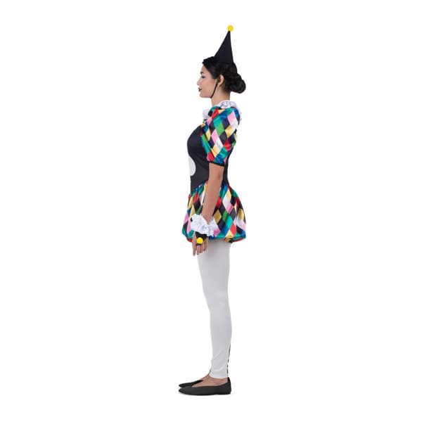 Kostume til voksne My Other Me Harlekin 6 Dele Dame - M