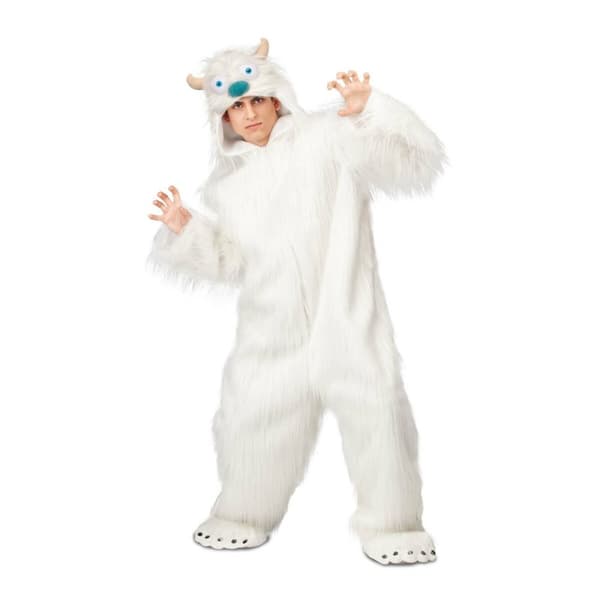 Kostume til voksne My Other Me Hvid Yeti - M/L