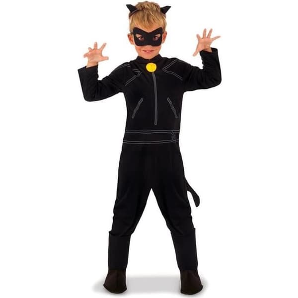 RUBIER Klassisk Black Cat Miraculous Costume