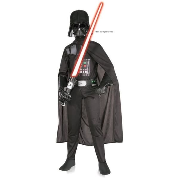 Darth Vader Kostym - RUBIER - Pojke - Star Wars - Kap och mask ingår