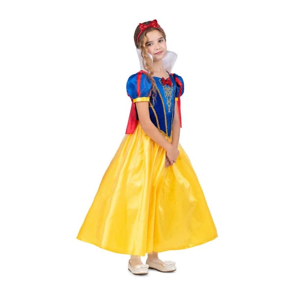 Kostume til voksne My Other Me Skov pige Prinsesse Gul Blå - 3-4 år