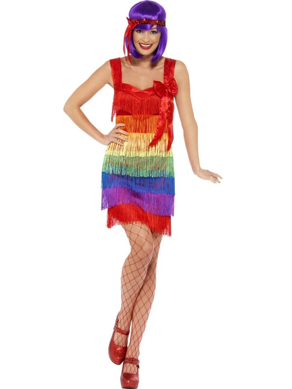 Flapper Pride Maskeraddräkt L
