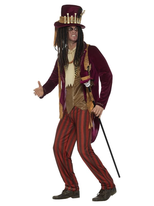 Häxdoktor Voodoo Deluxe Maskeraddräkt