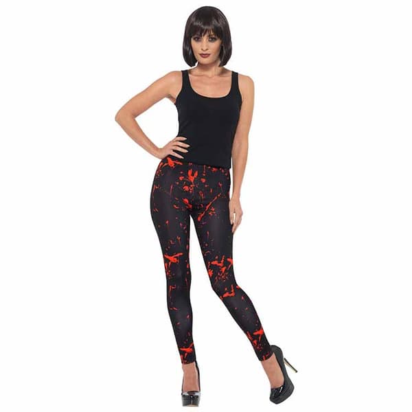 Blodige Svarte Leggings