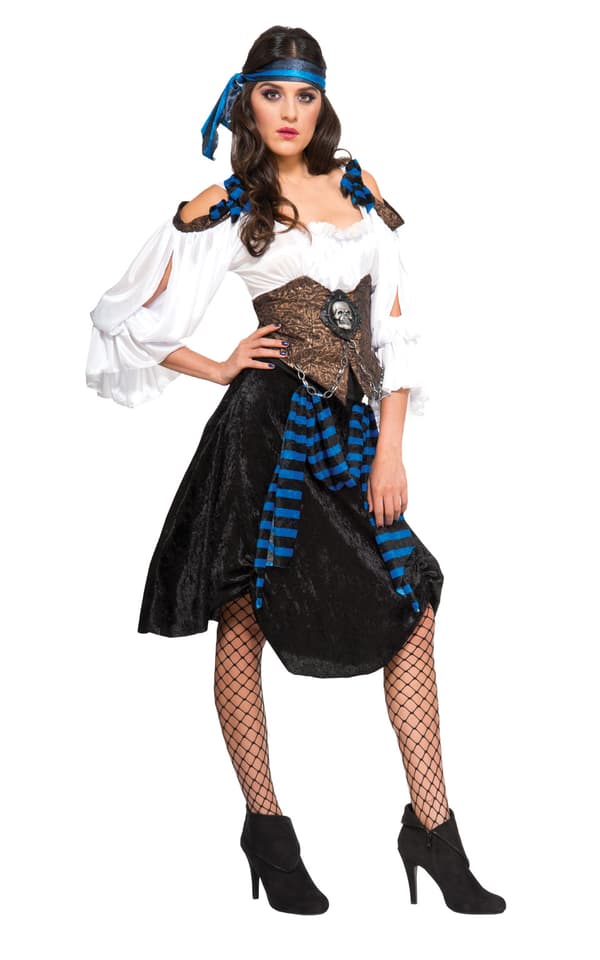 Pirat Maskeraddräkt Rum Runner Lady S