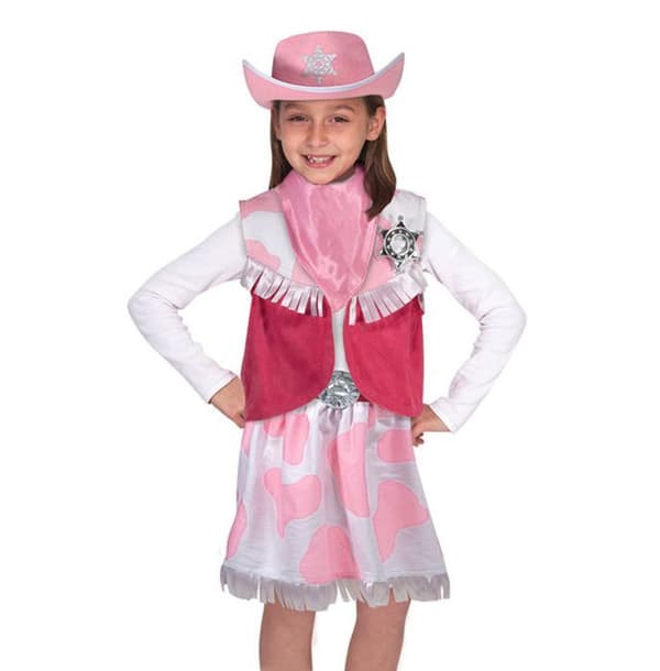 Förklädnad - Cowgirl kostym