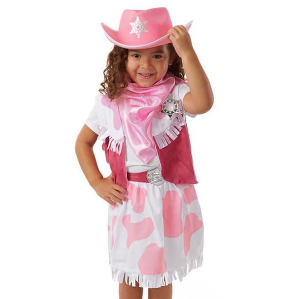 Förklädnad - Cowgirl kostym