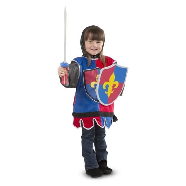 Riddardräkt - MELISSA &amp; DOUG - Riddardräkt - Blå - För barn från 3 år och uppåt