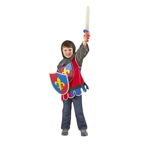 Riddardräkt - MELISSA &amp; DOUG - Riddardräkt - Blå - För barn från 3 år och uppåt