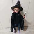 Miniatyrbilde 8 av 9: Trollkarl Maskeraddräkt för Barn - 4-delar