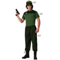 Miniatyrbillede 1 af 7: Kostume til voksne Civil vagt Mænd - XS/S