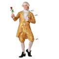 Miniatyrbillede 1 af 6: Kostume til voksne Gylden Hofmand - XL