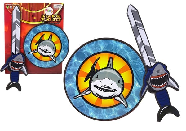 EVA-vaahto Shark Knight Sword Shield -sarja