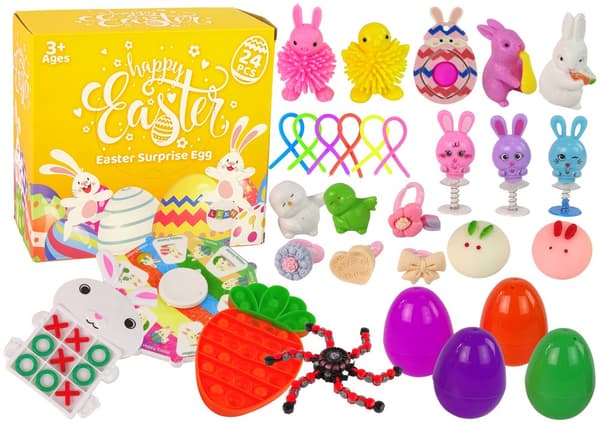 Antistress Easter Fidget Legetøj Sæt 24 elementer