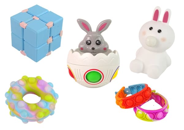 Easter Fidget Toys Set Påskägg dekoration