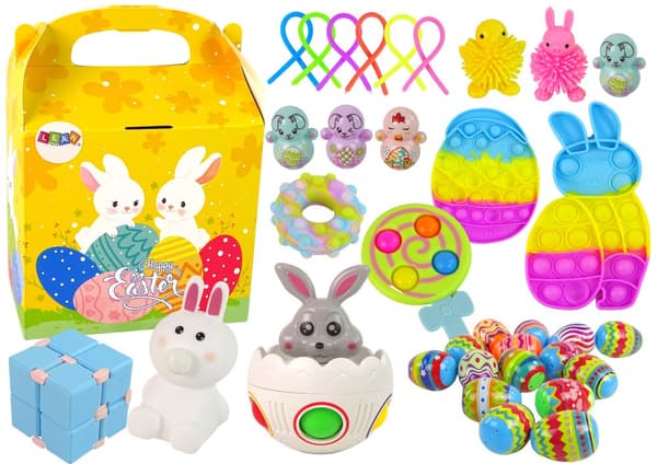 Easter Fidget Toys Set Påskägg dekoration
