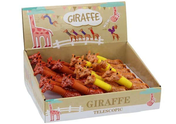 Giraffe Stretching Anti-stress Lysande LED Pop Tube MIX
