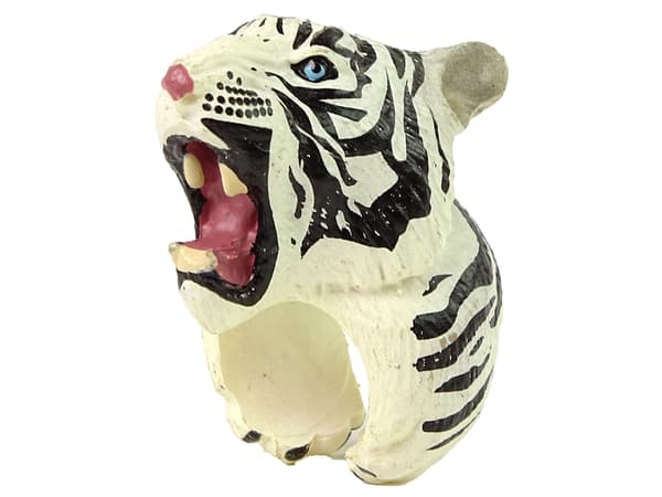 Pædagogisk dyr White Tiger Wrist Ring
