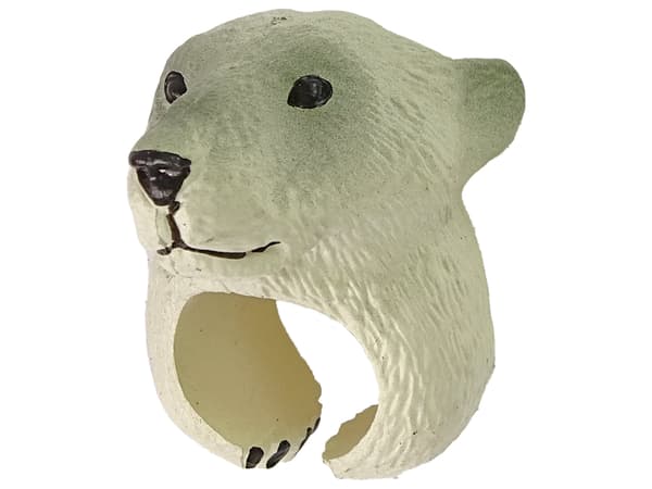 Pedagogiska djur White Bear Wrist Ring