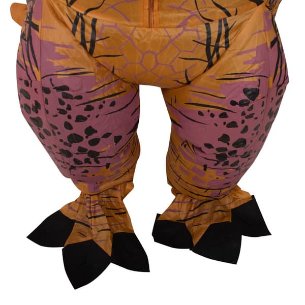 Kostume Karneval Kostume Udklædning Oppustelig Dinosaur T-REX Giant Brun 1,5-1,9m