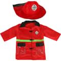 Miniatyrbillede 1 af 7: Kostume karneval outfit udklædning brandmand walkie-talkie 3-8 år