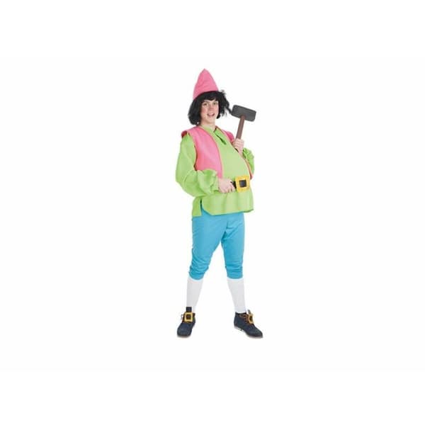 Kostume til voksne Grøn Mande dværg XL (7 Dele)