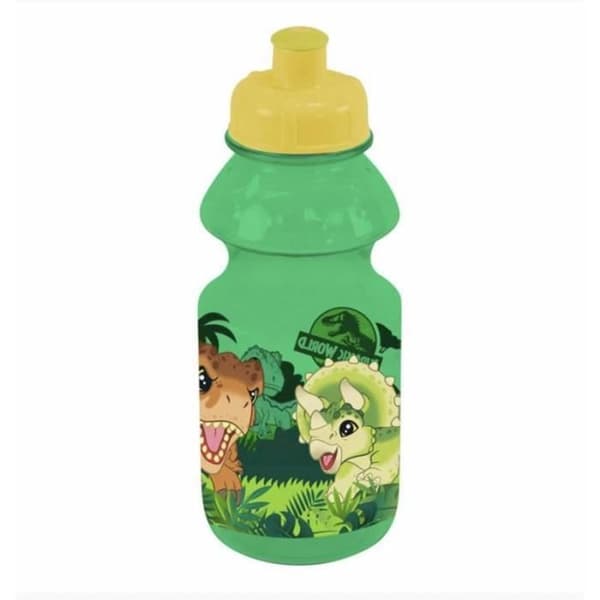 Vattenflaska för barn - JEMINI - Jurassic World - 350ml - Grön - Utomhus