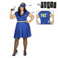 Miniatyrbild 6 av 8: Maskeraddräkt vuxna Th3 Party Blå - XXL
